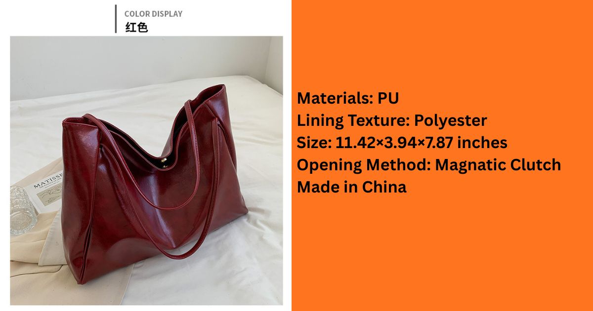 Premium Korean Tote Bag - Ladies Bag